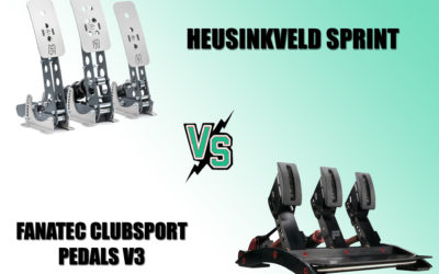 Heusinkveld Sprint vs Fanatec ClubSport Pedalen v3: De beste keuze!