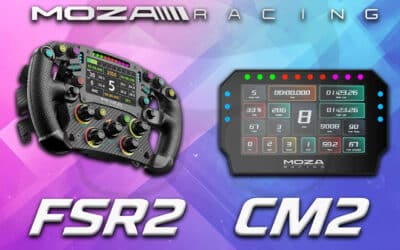 Moza Racing lanceert FSR2 stuur en CM2 dashboard