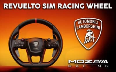 Nieuw Moza Lamborghini Revuelto stuur - Sim Racing