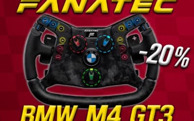 Promo Fanatec BMW M4 GT3: -300€ Nu! (Beperkte Aanbieding)