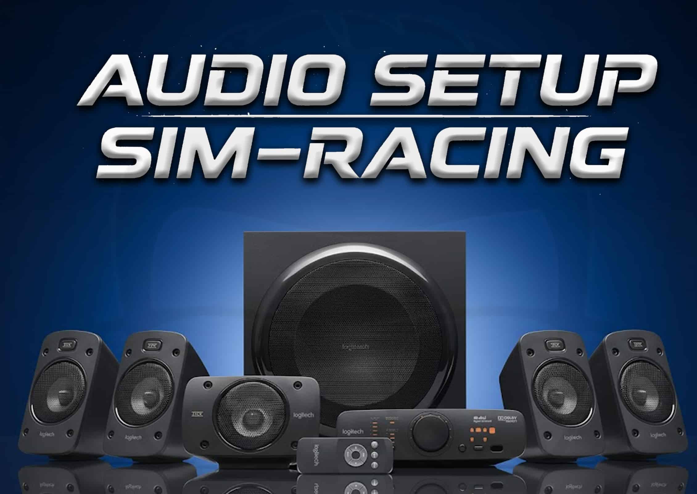 audio setup sim racing audio setup sim racing