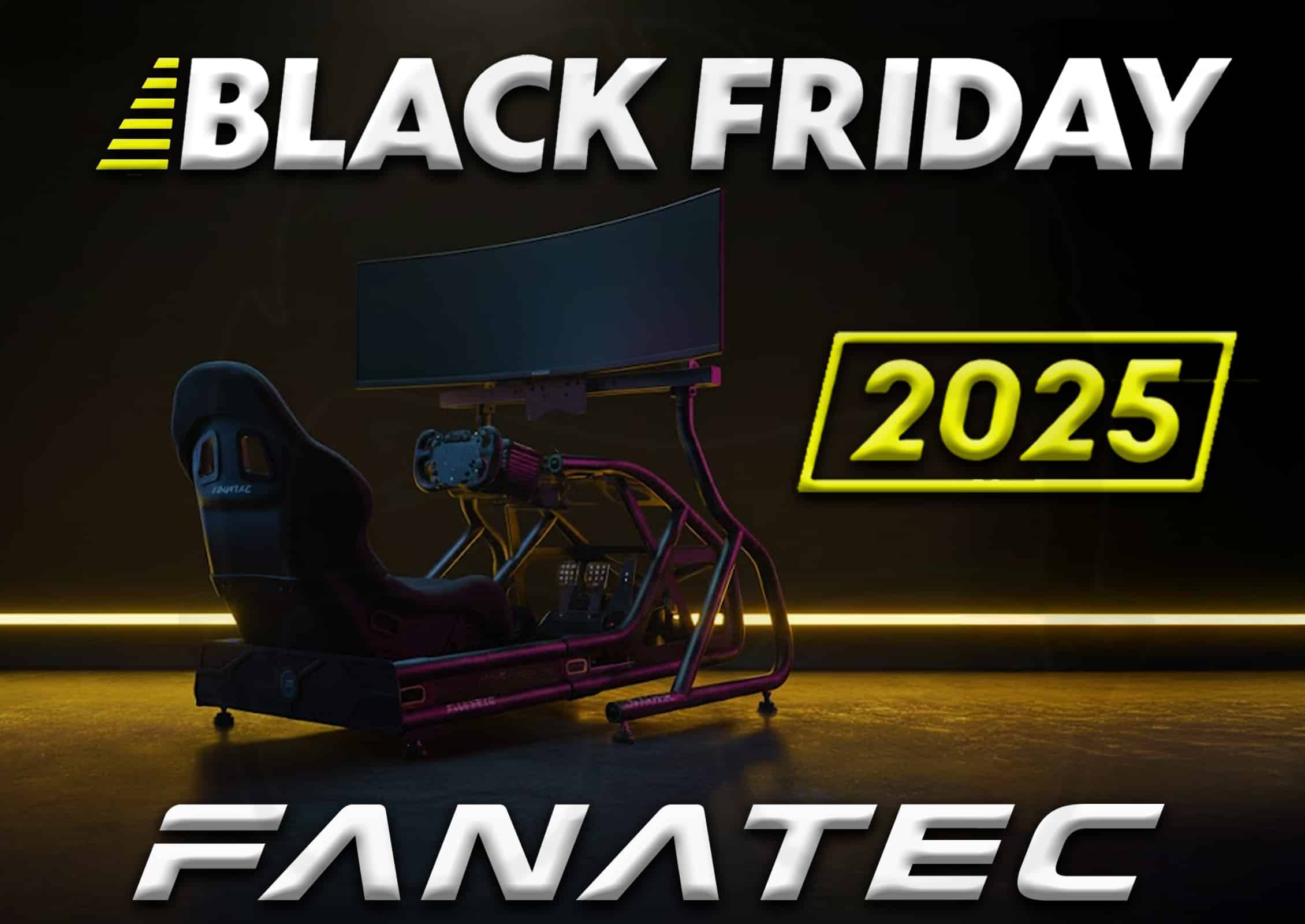 Black Friday 2025 Fanatec sim racing Black Friday 2025 Fanatec sim racing