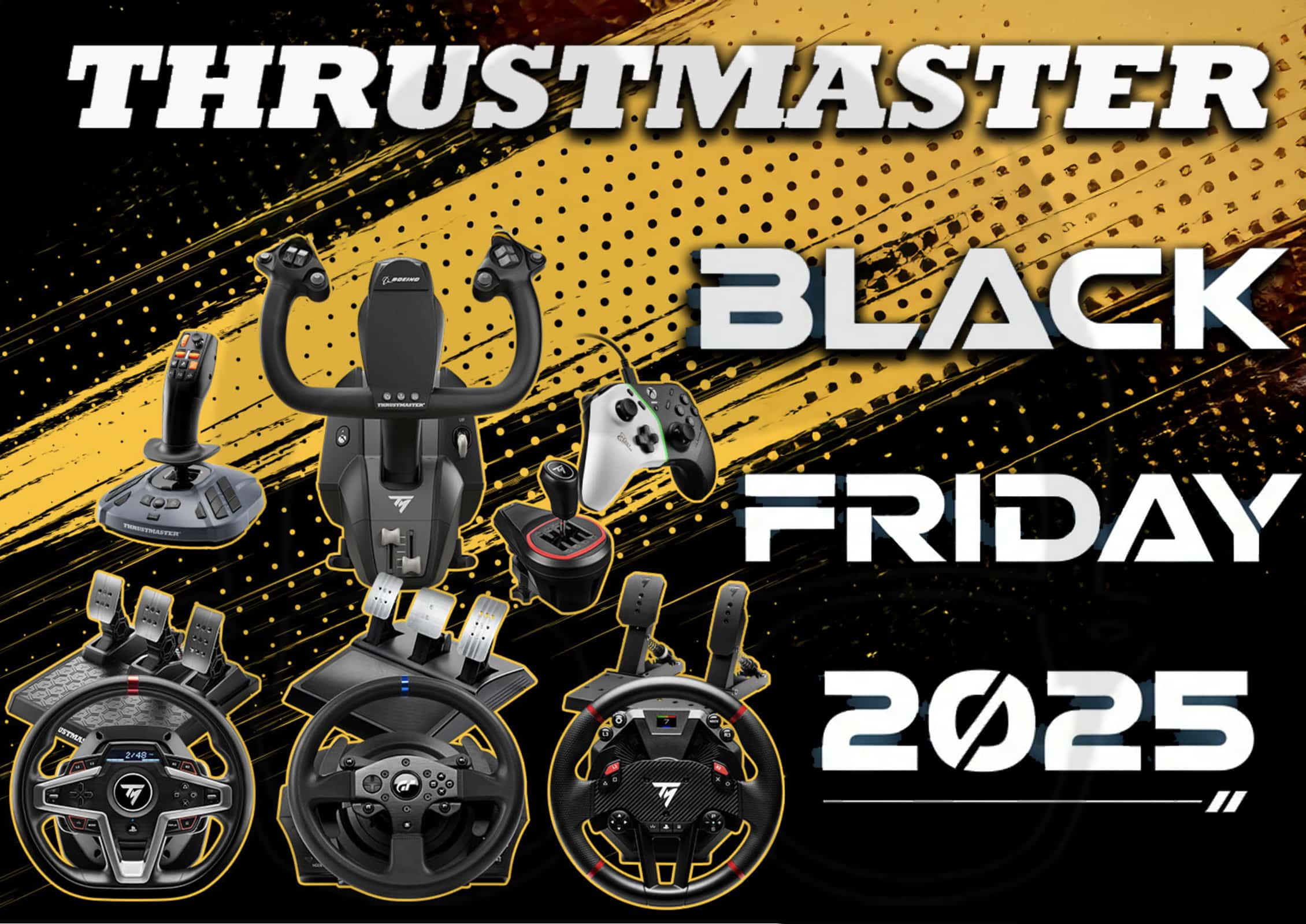 Black Friday 2025 Thrustmaster Sim Racing Black Friday 2025 Thrustmaster Sim Racing