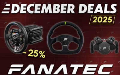 Fanatec December Deals 2025: Nieuwe Kortingen tot 25% korting