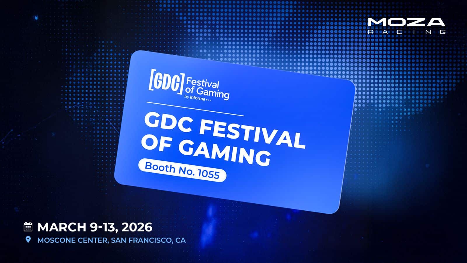 GDC 2026 Moza Racing sim Racing GDC 2026 Moza Racing sim Racing