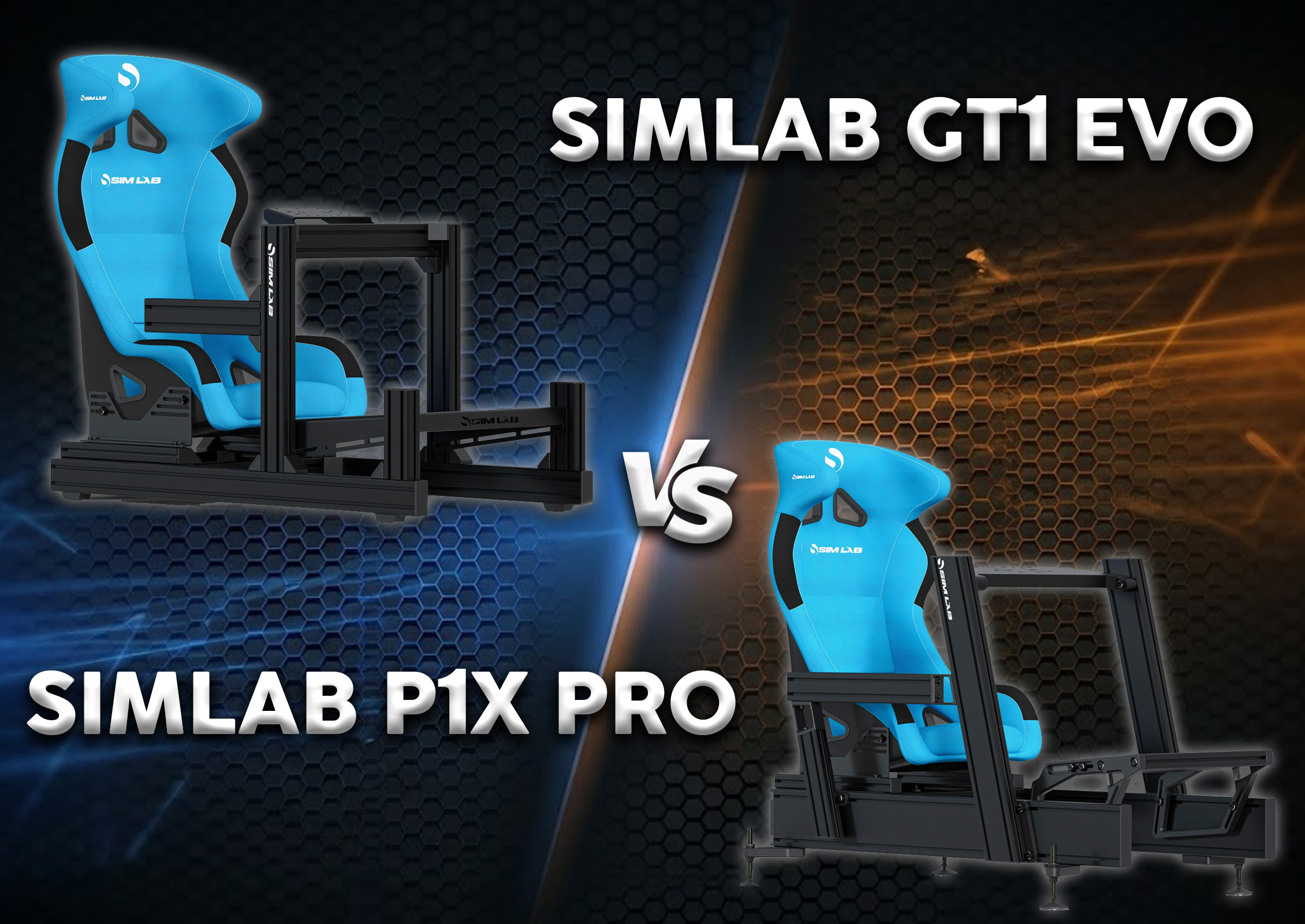 Simlab GT1 Evo VS Simlab P1X Pro Cockpit sim racing Simlab GT1 Evo VS Simlab P1X Pro Cockpit sim racing