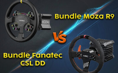 Moza R9 vs Fanatec CSL DD 8 Nm: welke bundel moet je kiezen?